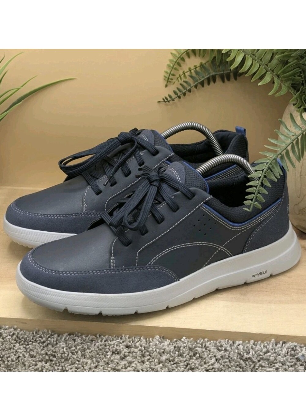 New - Rockport Men's Size 8 Truflex Cayden Plain Toe Sneaker Casual Dress